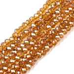 Electroplate Glass Beads Strands