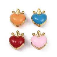 304 Stainless Steel Enamel Beads