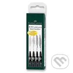 Popisovač Pitt Artist Pen - černá 4 ks