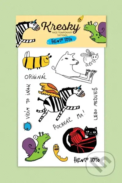 Kresky: Hento Toto (Dočasné tetovačky)