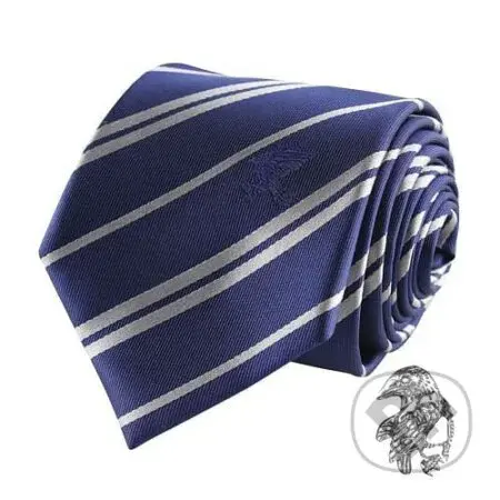 Kravata Harry Potter s odznakom - Bystrohlav