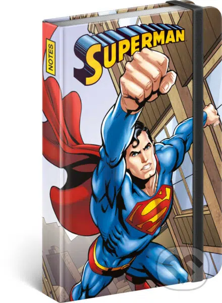 Notes Superman – Day of Doom (linkovaný s gumičkou na uzavření)