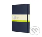 Moleskine - tmavomodrý zápisník (veľký, čistý)
