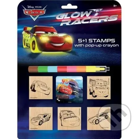 Razítka 5+1 s voskovkou: Auta