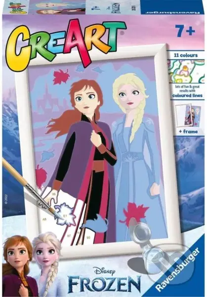 Ravensburger CreArt Disney Ledové království - Sestry navždy