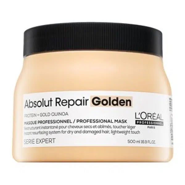 L´Oréal Professionnel Série Expert Absolut Repair Gold Quinoa + Protein Golden Masque vyživující maska pro velmi poškozené vlasy 500 ml