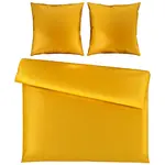 Novel POVLEČENÍ, satén, barvy zlata, 200/200 cm