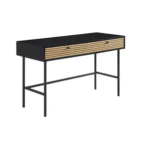 Livetastic PSACÍ STŮL, barvy dubu, černá, 120/50/75 cm
