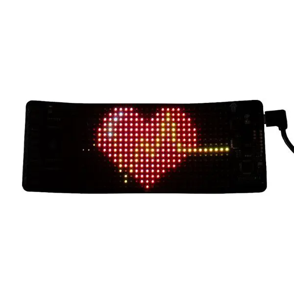 LED matrix panel "Devil eyes" 7 x 18cm