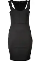 Krátké černé pouzdrové šaty GUESS JEANS