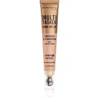 Rimmel Multi-Tasker Wake Me Up make-up a korektor pro rozjasnění pleti odstín 25 Rose Ivory 20 ml