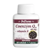 MEDPHARMA Coenzym Q10 60 mg + Vitamin E 67 tobolek