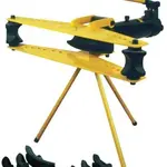 Genborx Přenosná hydraulická ohýbačka trubek se stojanem 19 Tun