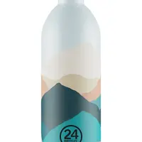 Láhev 24bottles Urban Bottle 1000ml Mountains modrá barva, Urban.Bottle.1lt.Mountains