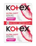 Kotex Ultra Soft Super vložky 16 ks