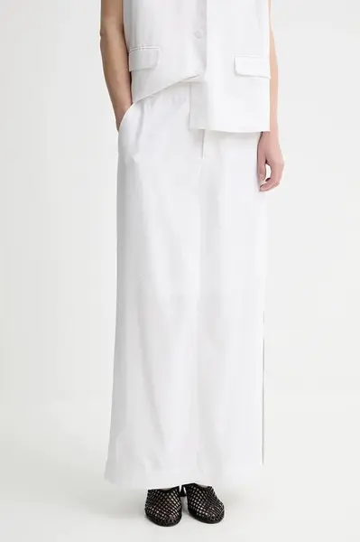 Sukně s příměsí lnu Gestuz