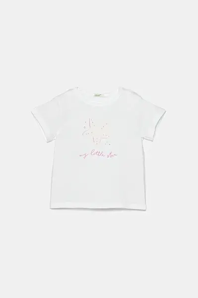 Dětské bavlněné tričko United Colors of Benetton