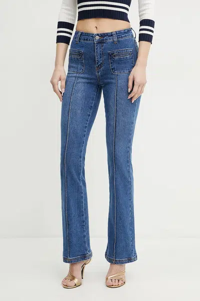 Džíny Silvian Heach DOMIN dámské, medium waist, GPP25275JE