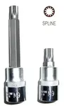 Zástrčná hlavice XZN (Spline), 1/2", velikost M8, délka 100 mm - JONNESWAY S64H4208 Velikost: M9