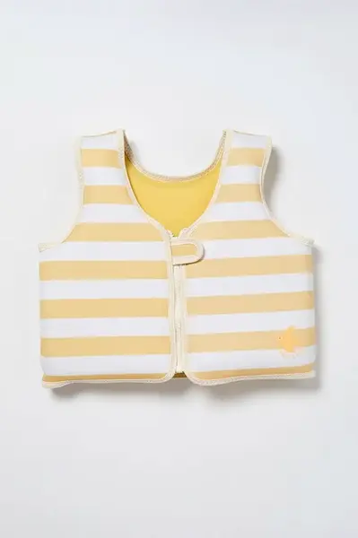 Dětská plavecká vesta SunnyLife Sammy the Seagull Mustard Stripe 3-6 years
