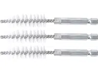 BGS Technic BGS 3078-14-N Nylonové kartáče pr. 14 mm, upínání 1/4", 3 ks (Sada BGS 3078)