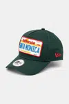 Bavlněná baseballová čepice New Era zelená barva, s aplikací, 60595463