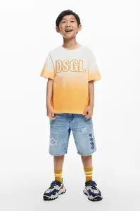 Dětské bavlněné tričko Desigual