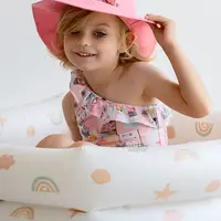 Dětský bavlněný klobouk Jamiks GEMMA růžová barva, JLH104