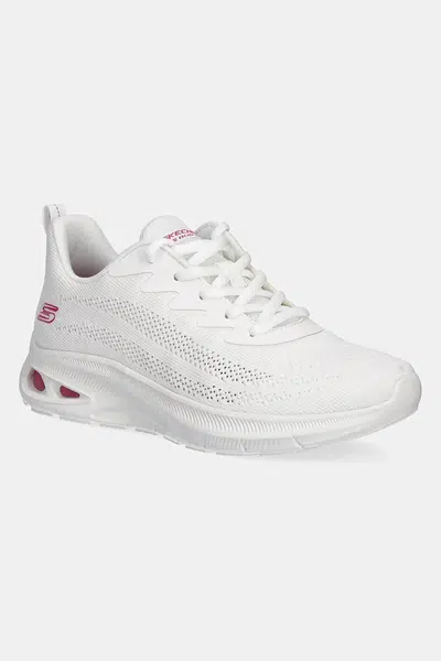 Sneakers boty Skechers BOBS UNITY bílá barva, 117441