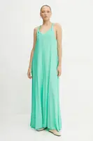 Šaty Patrizia Pepe zelená barva, maxi, 2A2913 A057