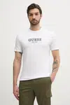 Tričko Guess bílá barva, s aplikací, M5GI19 J1314