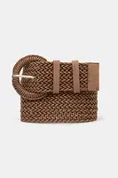 Pásek Medicine dámský, hnědá barva