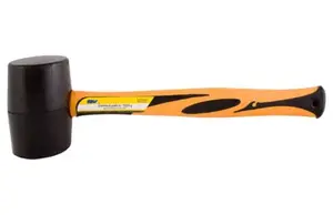 MAGG Palička gumová 500 g, průměr 55 mm, délka 330 mm, sklolaminátová rukojeť