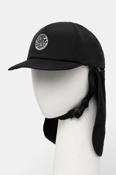 Kšiltovka Rip Curl černá barva, hladká, 1GLMHE
