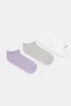 Ponožky adidas 3-pack dámské, fialová barva, JL6120