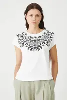 Bavlněné tričko Medicine dámské, bílá barva, odkrytá záda