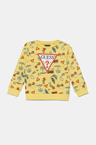Dětská bavlněná mikina Guess