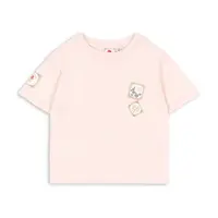Dětské bavlněné tričko Konges Sløjd RHW X KS LETTRE TEE OCS růžová barva, s potiskem, Rosie Huntington Whiteley KS103612
