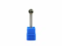 GEKO Stopková fréza na kov, kulatá, 10 x 9 mm, stopka 6 mm