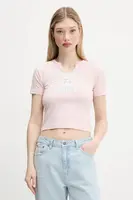 Tričko Guess Jeans dámské, růžová barva, W5GI27 J1314