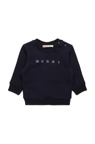 Marni  Dětská bavlněná mikina  MS319B SWEAT-SHIRT