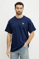 Bavlněné tričko adidas Originals Essential tmavomodrá barva, JD0376