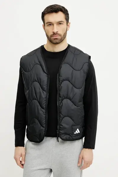 Vesta adidas NUGANIC černá barva, JJ1192