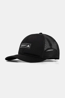 Kšiltovka adidas SNAP TRUCK CAP černá barva, s aplikací, JE5658