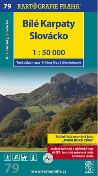 1: 50T (79)-Bílé Karpaty (turistická mapa)