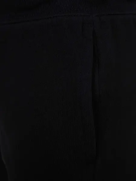 Čierne chlapčenské šortky teplákové logo GAP