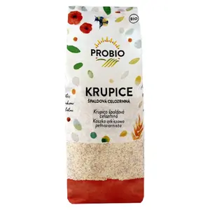 PROBIO Krupice špaldová celozrnná BIO 400 g