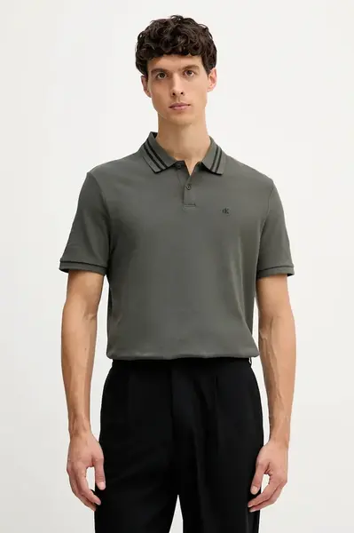 Calvin Klein Jeans  polo pánské bavlněné