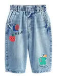 Next Džínsy  modrá denim / zelená / červená / čierna