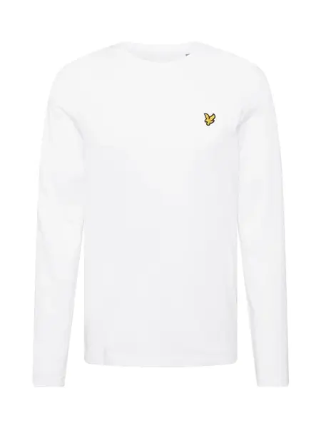 Lyle & Scott Tričko  žltá / čierna / biela